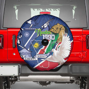 Afro Namibia Independence Day Spare Tire Cover Namibian 1990 African Pattern
