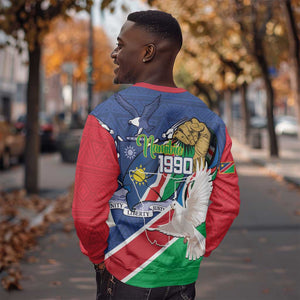 Afro Namibia Independence Day Sweatshirt Namibian 1990 African Pattern