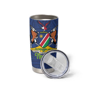 Afro Namibia Independence Day Tumbler Cup Namibian 1990 African Pattern