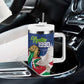 Afro Namibia Independence Day Tumbler With Handle Namibian 1990 African Pattern