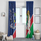 Afro Namibia Independence Day Window Curtain Namibian 1990 African Pattern