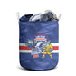 Cabo Verde Football 2026 Laundry Basket Forca Tubaroes Azuis