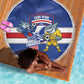 Cabo Verde Football 2026 Beach Blanket Forca Tubaroes Azuis