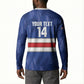 Cabo Verde Football 2026 Custom Button Sweatshirt Forca Tubaroes Azuis