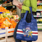Cabo Verde Football 2026 Grocery Bag Forca Tubaroes Azuis