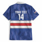 Cabo Verde Football 2026 Custom Hawaiian Shirt Forca Tubaroes Azuis