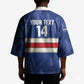 Cabo Verde Football 2026 Custom Kimono Forca Tubaroes Azuis