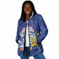 Cabo Verde Football 2026 Custom Padded Jacket Forca Tubaroes Azuis