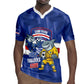 Cabo Verde Football 2026 Custom Rugby Jersey Forca Tubaroes Azuis