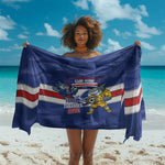 Cabo Verde Football 2026 Sarong Forca Tubaroes Azuis