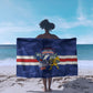 Cabo Verde Football 2026 Sarong Forca Tubaroes Azuis
