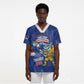 Cabo Verde Football 2026 Custom Scrub Top Forca Tubaroes Azuis