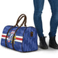 Cabo Verde Football 2026 Travel Bag Forca Tubaroes Azuis