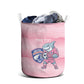 Cabo Verde Football 2026 Custom Laundry Basket Tubaroes Azuis Goalkeeper Pink Jersey