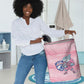 Cabo Verde Football 2026 Custom Laundry Basket Tubaroes Azuis Goalkeeper Pink Jersey