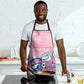 Cabo Verde Football 2026 Custom Apron Tubaroes Azuis Goalkeeper Pink Jersey
