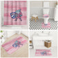 Cabo Verde Football 2026 Custom Bathroom Set Tubaroes Azuis Goalkeeper Pink Jersey