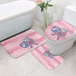 Cabo Verde Football 2026 Custom Bathroom Set Tubaroes Azuis Goalkeeper Pink Jersey