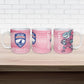 Cabo Verde Football 2026 Custom Ceramic Mug Tubaroes Azuis Goalkeeper Pink Jersey