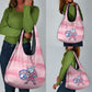 Cabo Verde Football 2026 Custom Grocery Bag Tubaroes Azuis Goalkeeper Pink Jersey