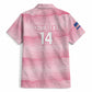 Cabo Verde Football 2026 Custom Hawaiian Shirt Tubaroes Azuis Goalkeeper Pink Jersey