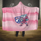 Cabo Verde Football 2026 Custom Hooded Blanket Tubaroes Azuis Goalkeeper Pink Jersey