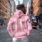 Cabo Verde Football 2026 Custom Hoodie Tubaroes Azuis Goalkeeper Pink Jersey