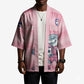 Cabo Verde Football 2026 Custom Kimono Tubaroes Azuis Goalkeeper Pink Jersey