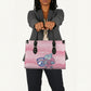 Cabo Verde Football 2026 Custom Leather Bag Tubaroes Azuis Goalkeeper Pink Jersey
