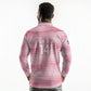 Cabo Verde Football 2026 Custom Long Sleeve Polo Shirt Tubaroes Azuis Goalkeeper Pink Jersey