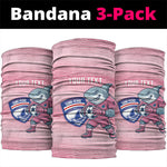 Cabo Verde Football 2026 Custom Neck Gaiter Tubaroes Azuis Goalkeeper Pink Jersey