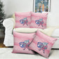 Cabo Verde Football 2026 Custom Pillow Cover Tubaroes Azuis Goalkeeper Pink Jersey