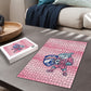 Cabo Verde Football 2026 Custom Puzzle Tubaroes Azuis Goalkeeper Pink Jersey