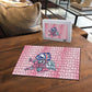 Cabo Verde Football 2026 Custom Puzzle Tubaroes Azuis Goalkeeper Pink Jersey