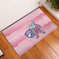 Cabo Verde Football 2026 Custom Rubber Doormat Tubaroes Azuis Goalkeeper Pink Jersey