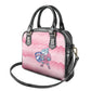 Cabo Verde Football 2026 Custom Shoulder Handbag Tubaroes Azuis Goalkeeper Pink Jersey