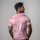 Cabo Verde Football 2026 Custom T shirt Tubaroes Azuis Goalkeeper Pink Jersey