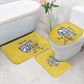 Cabo Verde Football 2026 Custom Bathroom Set Tubaroes Azuis Goalkeeper Yellow Jersey
