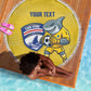 Cabo Verde Football 2026 Custom Beach Blanket Tubaroes Azuis Goalkeeper Yellow Jersey