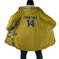 Cabo Verde Football 2026 Custom Cloak Tubaroes Azuis Goalkeeper Yellow Jersey