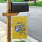 Cabo Verde Football 2026 Custom Garden Flag Tubaroes Azuis Goalkeeper Yellow Jersey