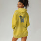 Cabo Verde Football 2026 Custom Hoodie Dress Tubaroes Azuis Goalkeeper Yellow Jersey