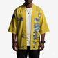 Cabo Verde Football 2026 Custom Kimono Tubaroes Azuis Goalkeeper Yellow Jersey