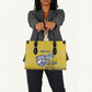 Cabo Verde Football 2026 Custom Leather Bag Tubaroes Azuis Goalkeeper Yellow Jersey