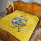 Cabo Verde Football 2026 Custom Quilt Tubaroes Azuis Goalkeeper Yellow Jersey