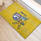 Cabo Verde Football 2026 Custom Rubber Doormat Tubaroes Azuis Goalkeeper Yellow Jersey