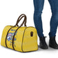 Cabo Verde Football 2026 Custom Travel Bag Tubaroes Azuis Goalkeeper Yellow Jersey