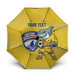 Cabo Verde Football 2026 Custom Umbrella Tubaroes Azuis Goalkeeper Yellow Jersey
