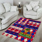 Afro Haiti Christmas Area Rug Jwaye Nowe Neg Marron With Coat Of Arms - African Pride