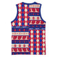 Afro Haiti Christmas Basketball Jersey Jwaye Nowe Neg Marron With Coat Of Arms - African Pride